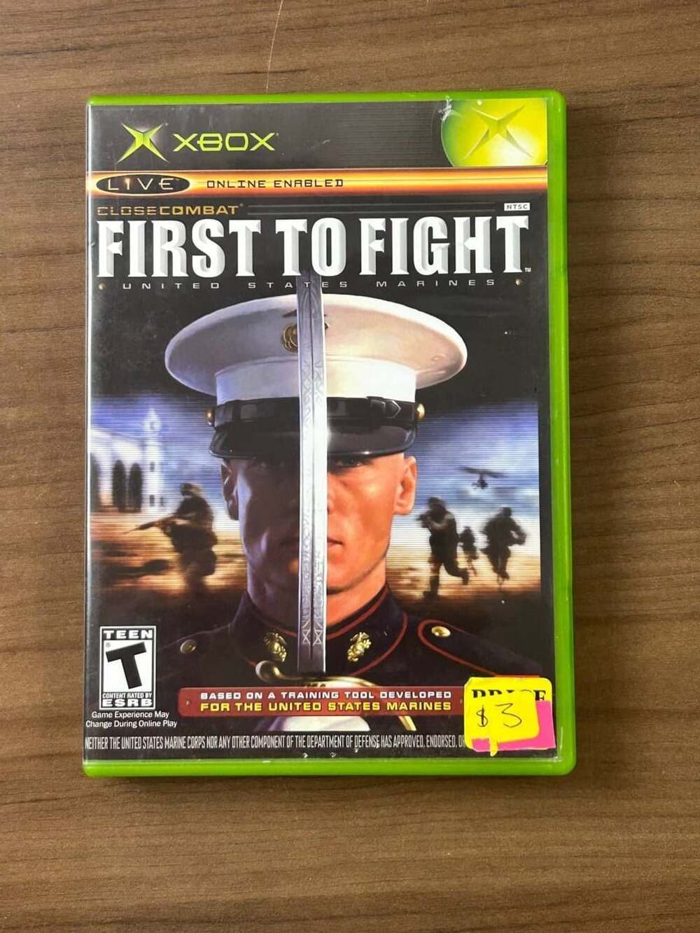 Close Combat: First to Fight Original Xbox 2005 Disc & Case